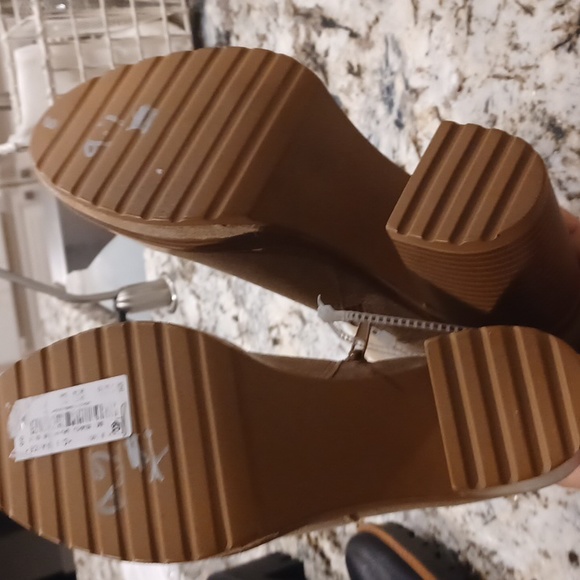 STEVE MADDEN Searches Womens Suede Block Heel Ankle Boots - Picture 5 of 8